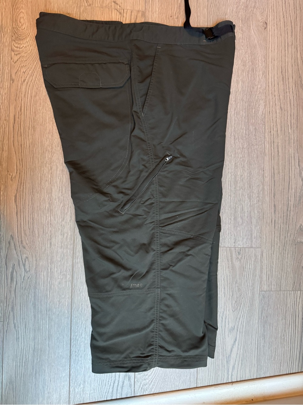 Men's Olive Green Utility Pants MEC hiking camping